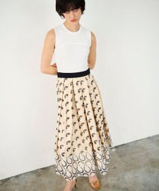 GRACE CONTINENTAL マリンニットワンピース