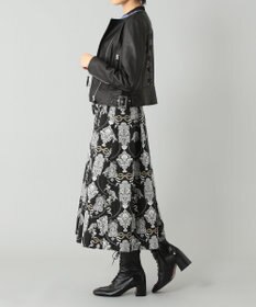 GRACE CONTINENTAL レースアップライダースジャケット