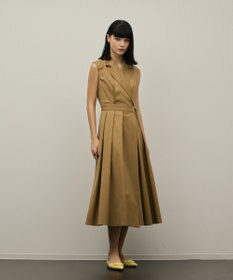 GRACE CONTINENTAL カシュクールタックフレアワンピース