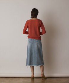 GRACE CONTINENTAL シアーアセテートカットトップ