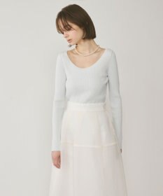 GRACE CONTINENTAL ハイゲージラメニットトップ