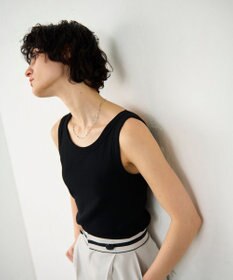 GRACE CONTINENTAL テレコノースリーブ