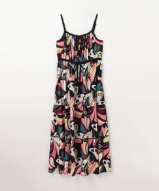 GRACE CONTINENTAL キカバードプリントワンピース