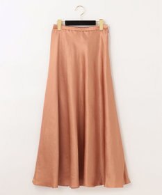 23SS 新品未使用　サテンフレアスカート　グレースコンチネンタル　ロング キュプラサテンフレアスカート / GRACE CONTINENTAL | GRACE