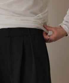 GRACE CONTINENTAL リネンライクショートパンツ