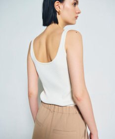 GRACE CONTINENTAL デコルテニットタンク