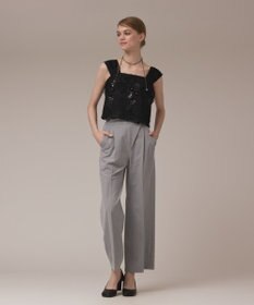 GRACE CONTINENTAL チュール刺繍トップ