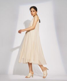 グレースコンチネンタル チュールレイヤードカットワンピース チュールレイヤードカットワンピース / GRACE CONTINENTAL