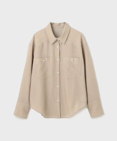 GRACE CONTINENTAL シアー2wayウエスタンシャツ