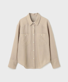 GRACE CONTINENTAL シアー2wayウエスタンシャツ