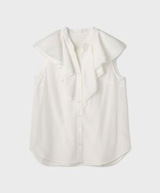 GRACE CONTINENTAL フリルスキッパーブラウス