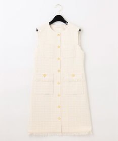 GRACE CONTINENTAL ツイードミニワンピース