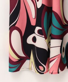 GRACE CONTINENTAL キカバードプリントワンピース