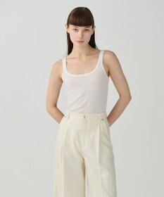 GRACE CONTINENTAL シルクカシミヤタンクトップ ホワイト