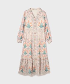 GRACE CONTINENTAL フラワーパターンプリントワンピース