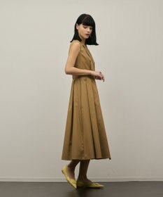 GRACE CONTINENTAL カシュクールタックフレアワンピース