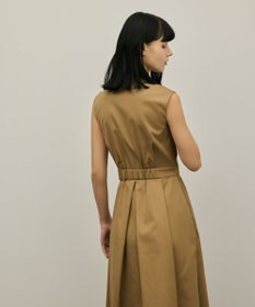 GRACE CONTINENTAL カシュクールタックフレアワンピース