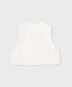 GRACE CONTINENTAL ツイードショートジレジャケット