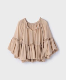 GRACE CONTINENTAL バルーンカフタントップ