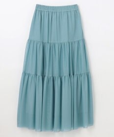 GRACE CONTINENTAL チュールティアードスカート