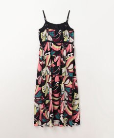 GRACE CONTINENTAL キカバードプリントワンピース