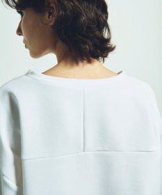 GRACE CONTINENTAL フロッキーロゴプリントトップ