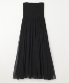 GRACE CONTINENTAL プリーツコンビベアワンピース