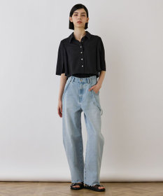 GRACE CONTINENTAL フレアスリーブシャツ