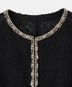 GRACE CONTINENTAL メッシュツイードジャケット