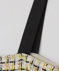 GRACE CONTINENTAL チュールヤーンツイードワンピース