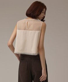 GRACE CONTINENTAL ビーズ刺繍トップ