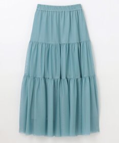 GRACE CONTINENTAL チュールティアードスカート