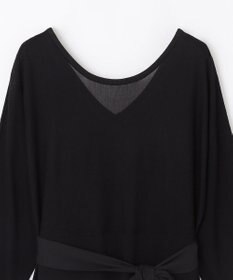 GRACE CONTINENTAL ニットブラックドレス