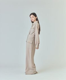 GRACE CONTINENTAL バックサテンオールインワン