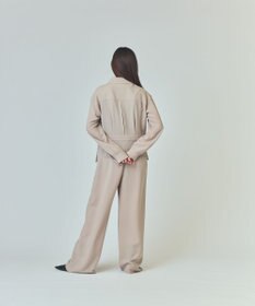 GRACE CONTINENTAL バックサテンオールインワン