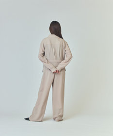 GRACE CONTINENTAL バックサテンオールインワン