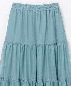 GRACE CONTINENTAL チュールティアードスカート