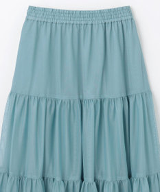 GRACE CONTINENTAL チュールティアードスカート