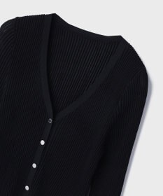 GRACE CONTINENTAL シアーフリルニットカーディガン