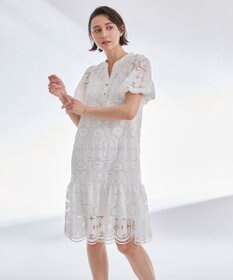 カットワークパフワンピース / GRACE CONTINENTAL | GRACE