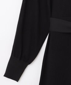 GRACE CONTINENTAL ニットブラックドレス
