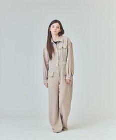 GRACE CONTINENTAL バックサテンオールインワン