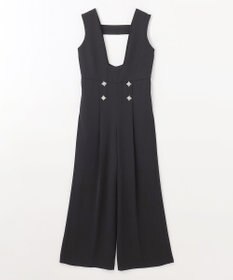 GRACE CONTINENTAL ビジュー釦サロペット