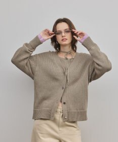 GRACE CONTINENTAL リリヤーンニットカーディガン