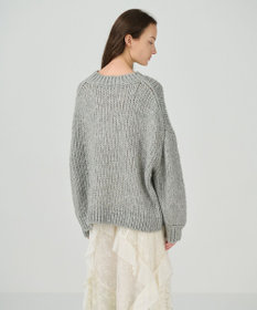 GRACE CONTINENTAL オーバールーズニットトップ