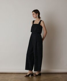 GRACE CONTINENTAL カットジャガードサロペット