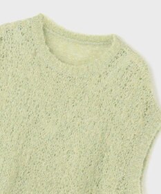 GRACE CONTINENTAL フィルムヤーンニットベスト