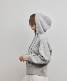 GRACE CONTINENTAL ガーターニットパーカー