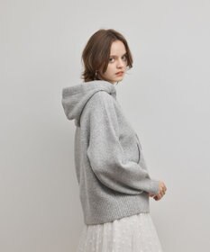 GRACE CONTINENTAL ガーターニットパーカー