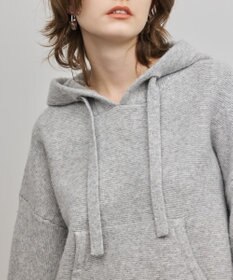 GRACE CONTINENTAL ガーターニットパーカー